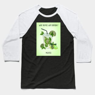 Mojito birthday Baseball T-Shirt